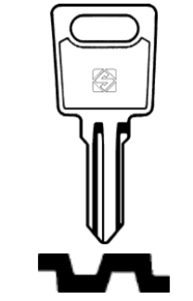 Ersatzschlüssel für EuroLocks/Las Zylinderschlösser  (LS13/LS13R )